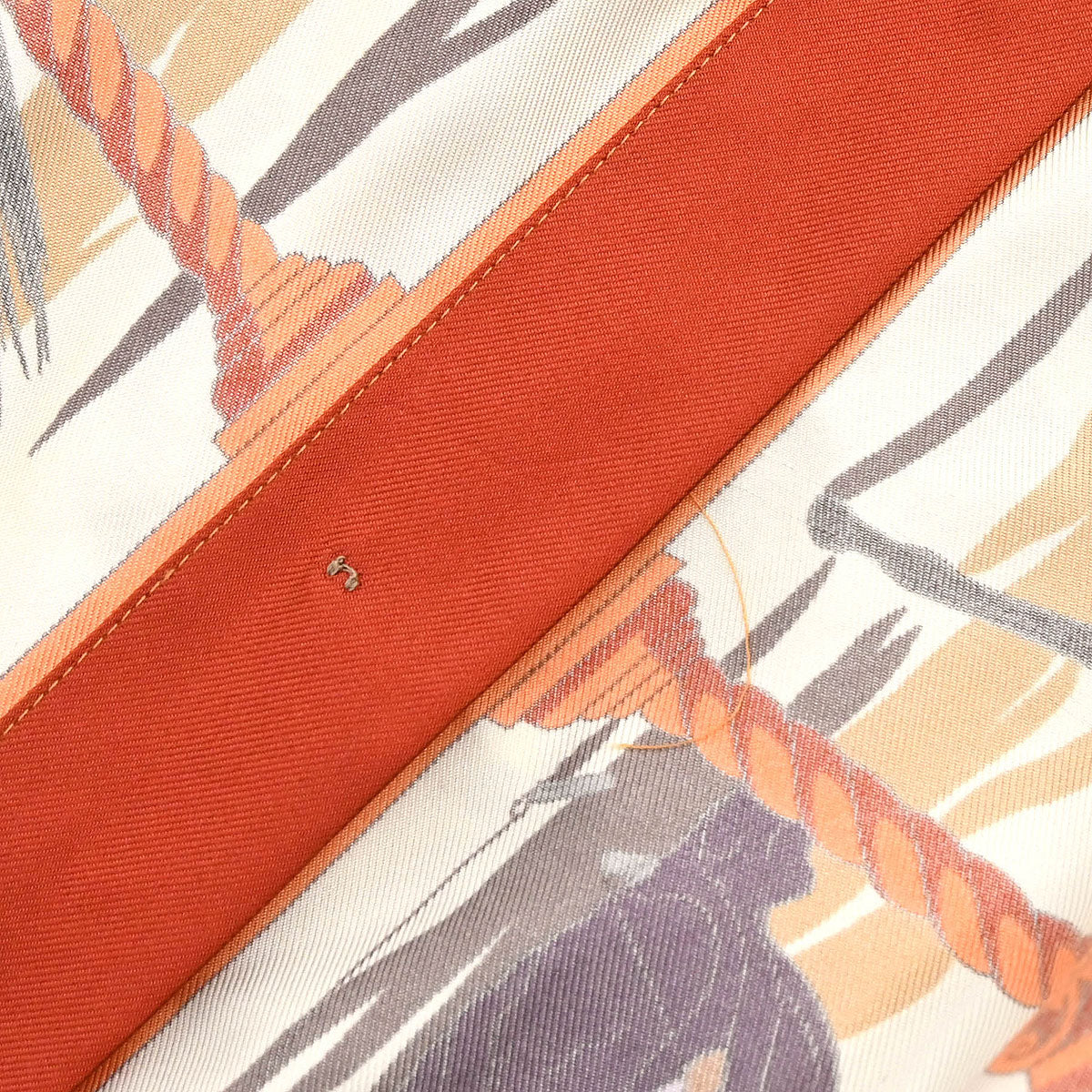 Hermes Shirt Blouse Orange #44 - Image 17