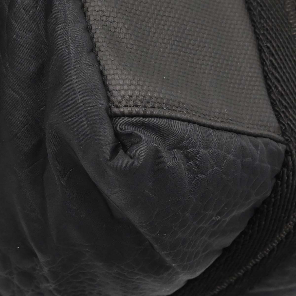 Chanel 2008-2009 Black Nylon Sport Line Duffle Handbag - Image 12