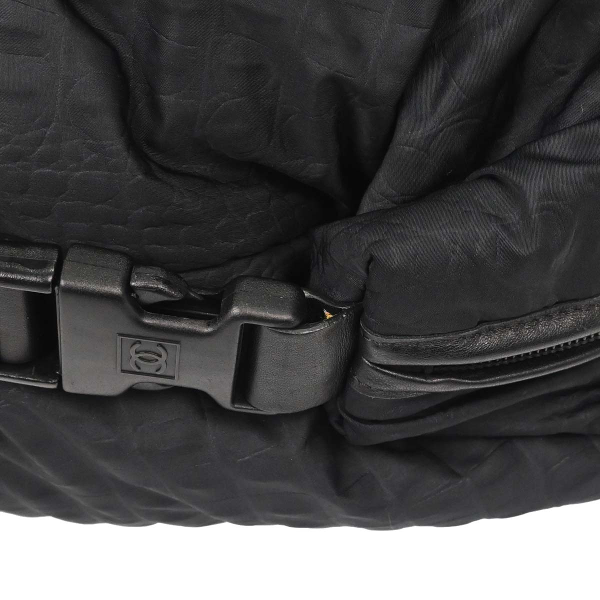 Chanel 2008-2009 Black Nylon Sport Line Duffle Handbag - Image 15