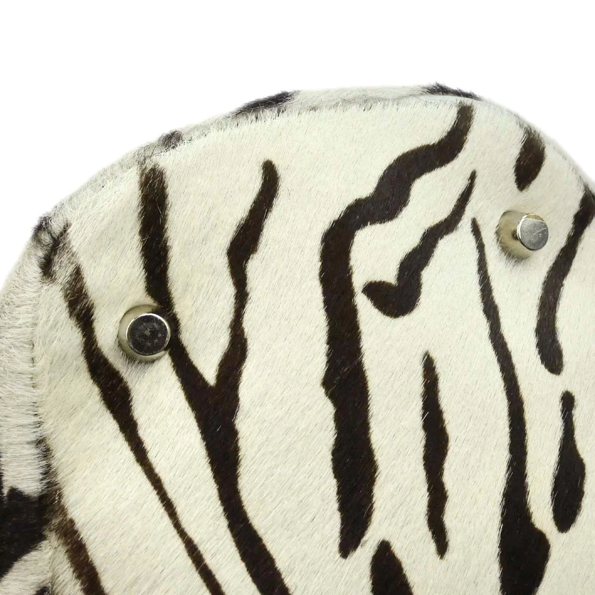Prada White Pony Hair Handbag - Image 6