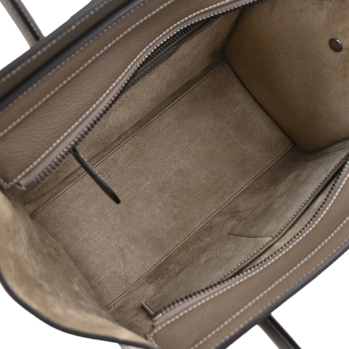 Celine Brown Luggage Micro Tote Handbag - Image 14