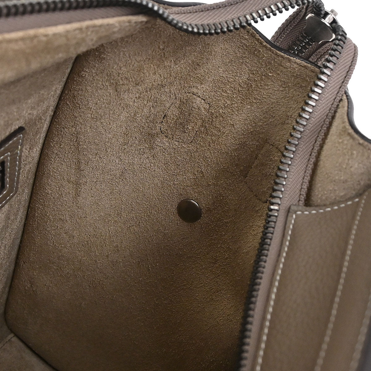 Celine Brown Luggage Micro Tote Handbag - Image 16