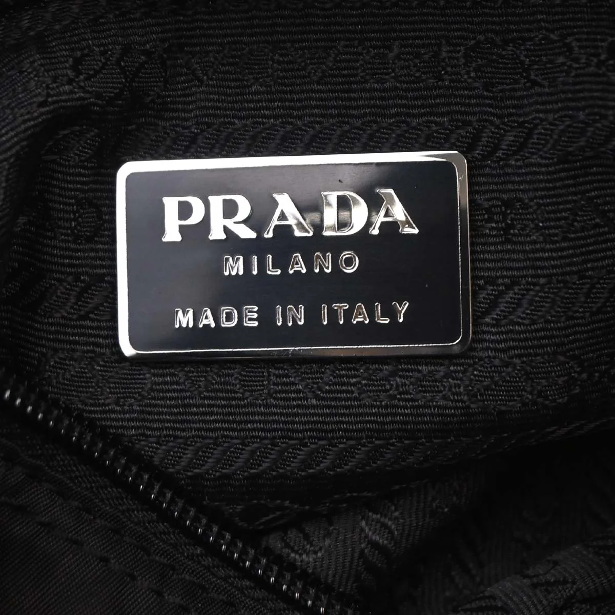 Prada Black Nylon Shoulder Bag - Image 20