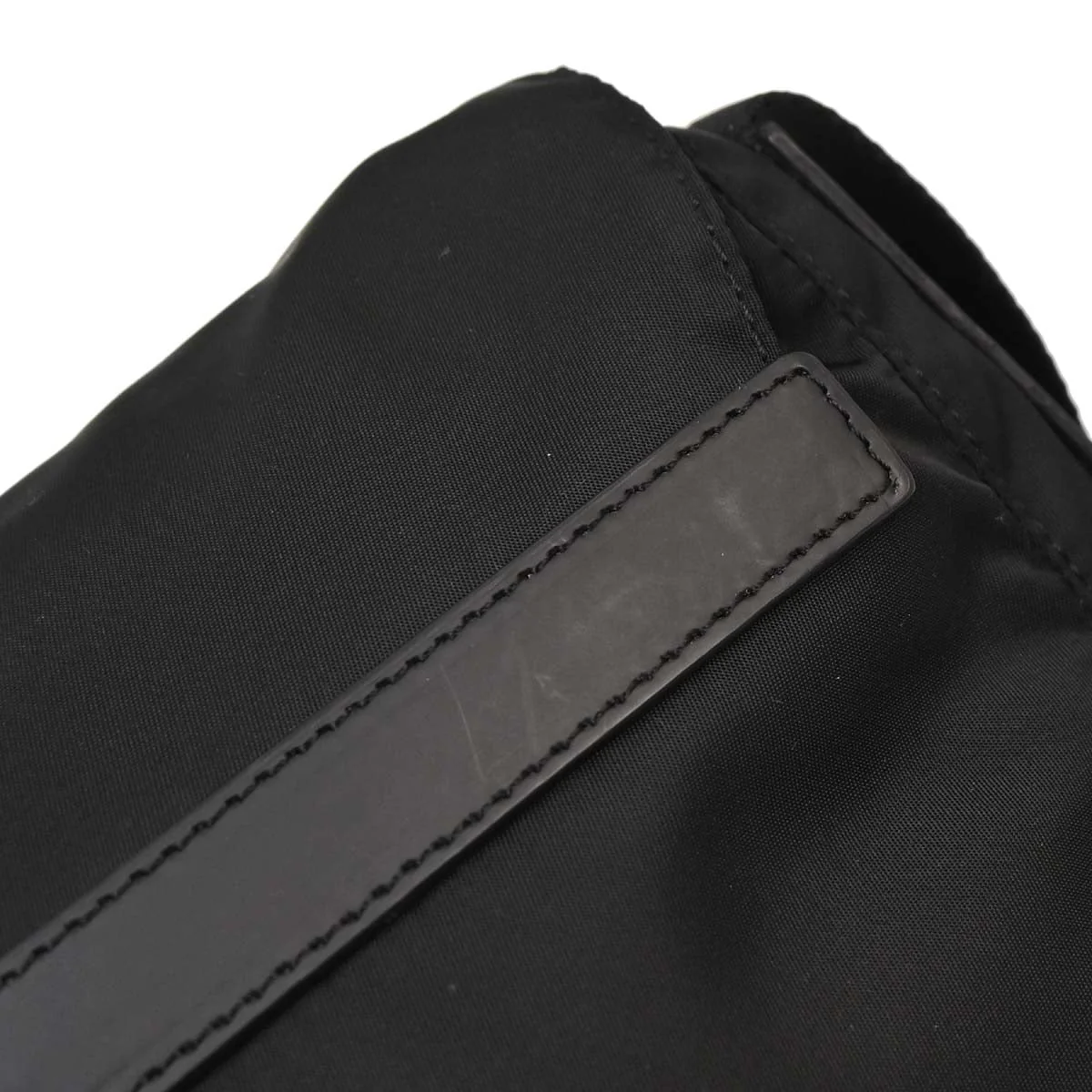 Prada Black Nylon Shoulder Bag - Image 8
