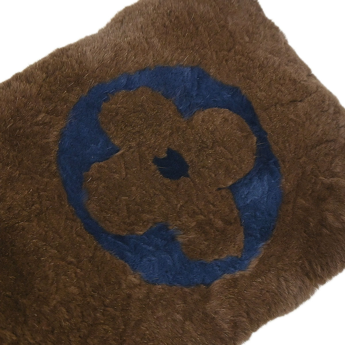 Louis Vuitton Monogram Rabbit Fur Flower Echarpe Bystamp Rex Stole M75757 - Image 6