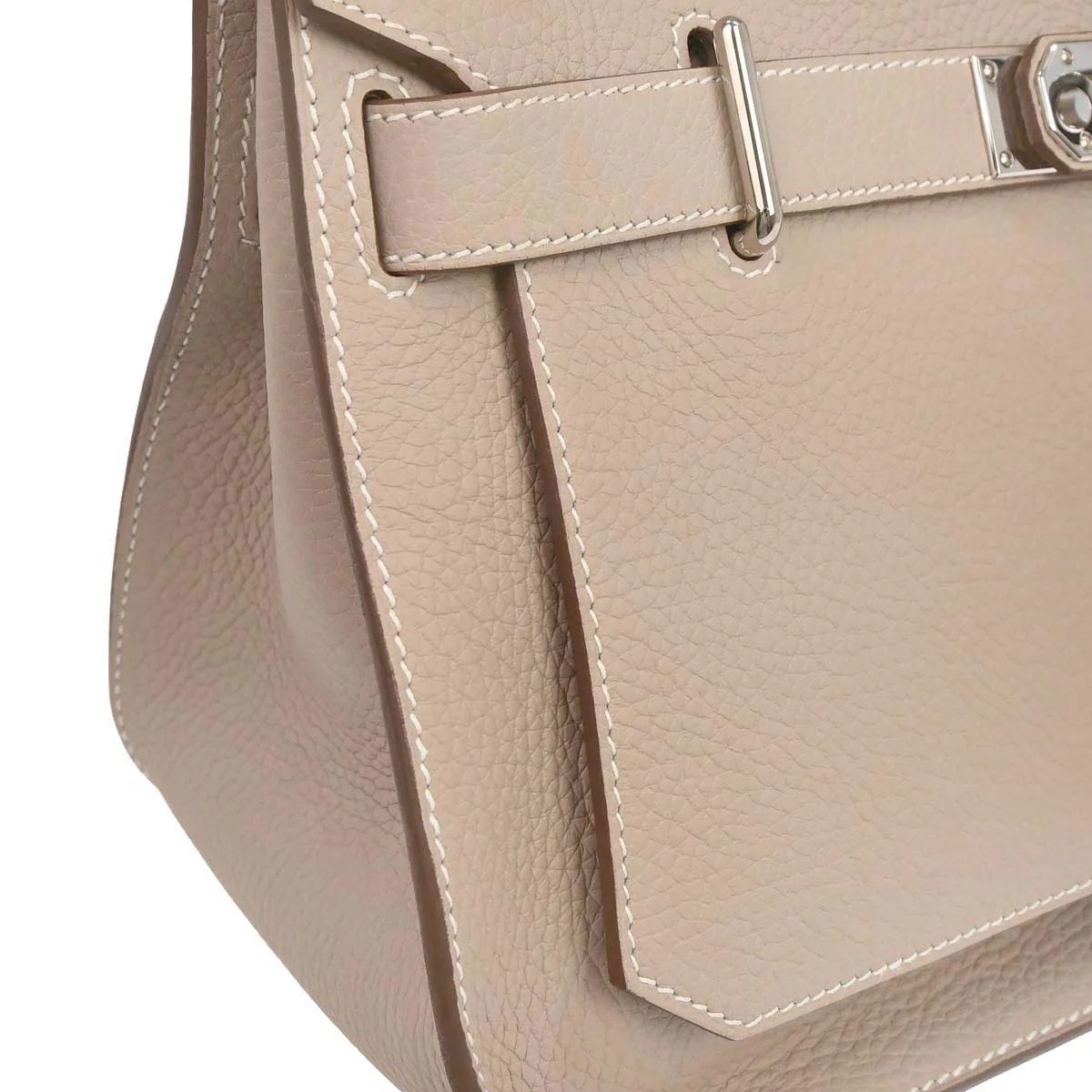Hermes Argile Taurillon Clemence Jypsiere 31 Shoulder Bag - Image 5