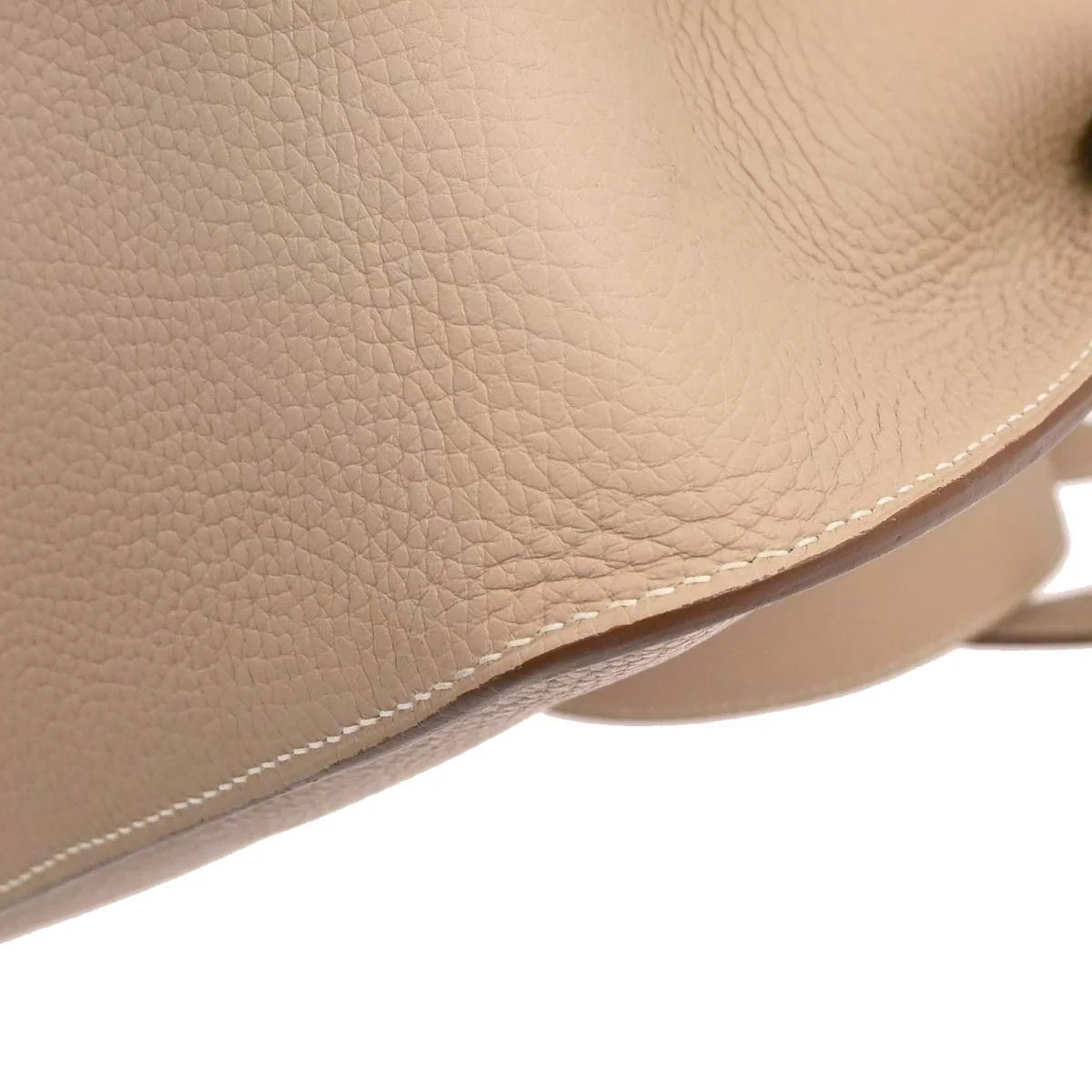 Hermes Argile Taurillon Clemence Jypsiere 31 Shoulder Bag - Image 9