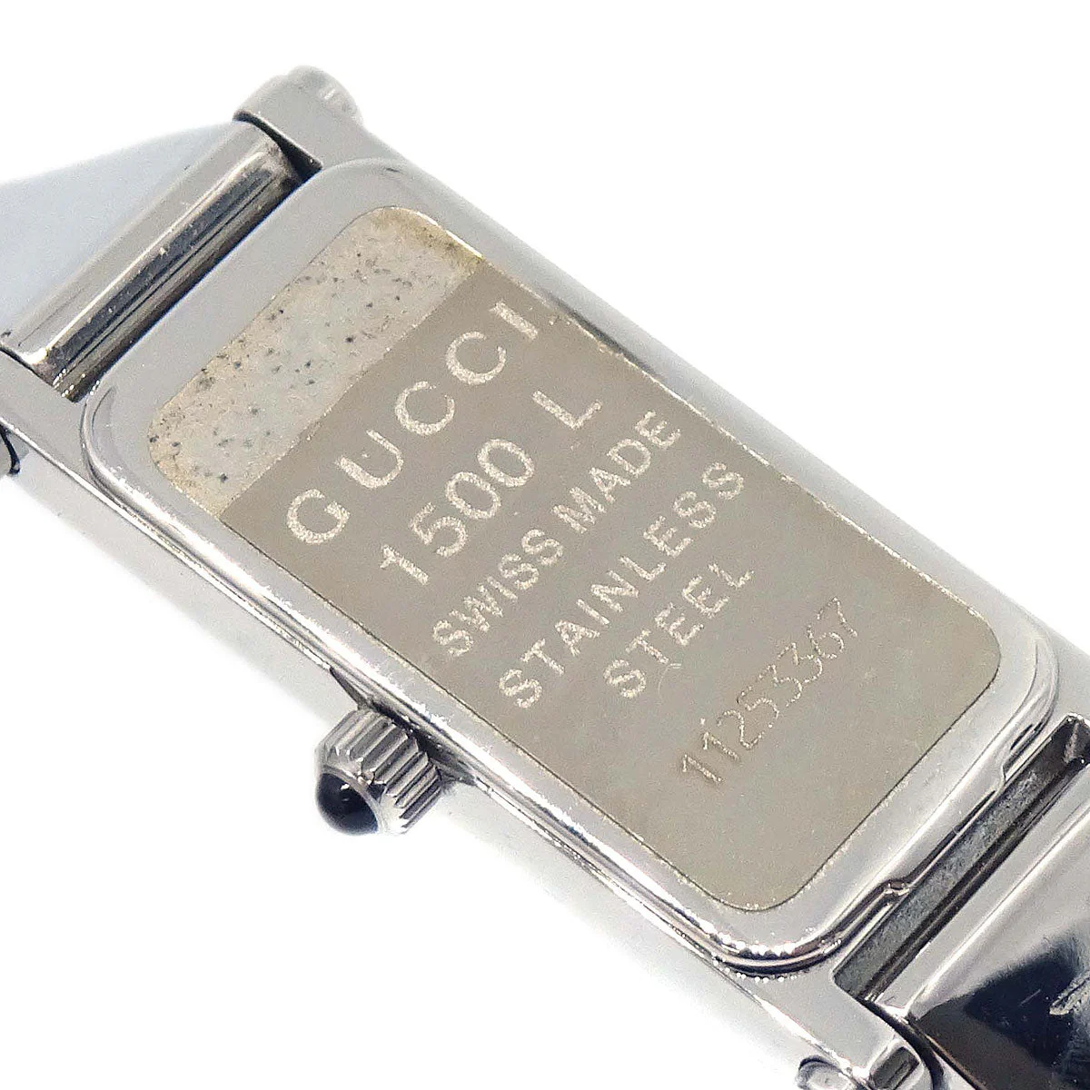Gucci 1500L Quartz Watch SS - Image 6