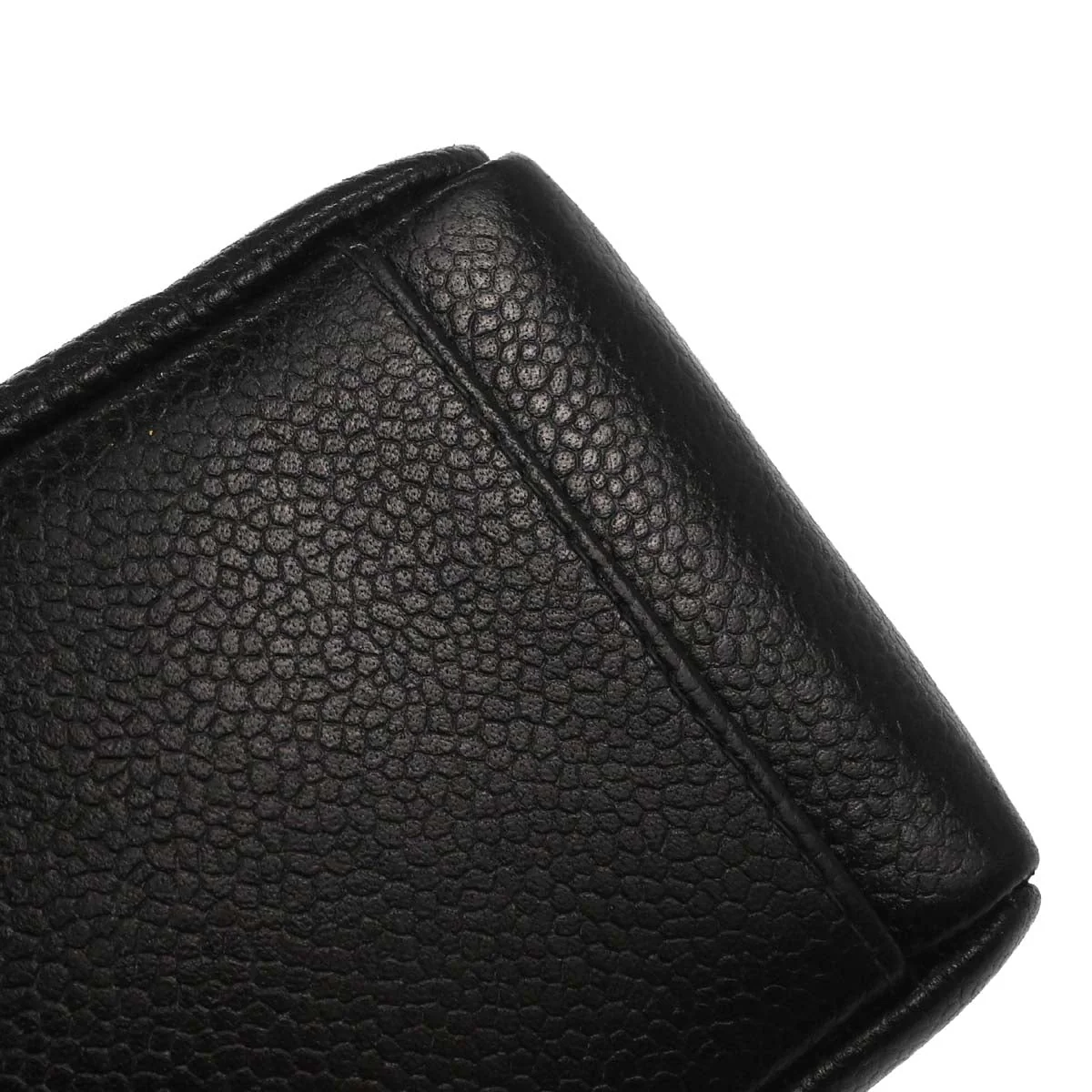 Chanel Black Caviar Skin Medium Diana Chain Shoulder Bag - Image 4