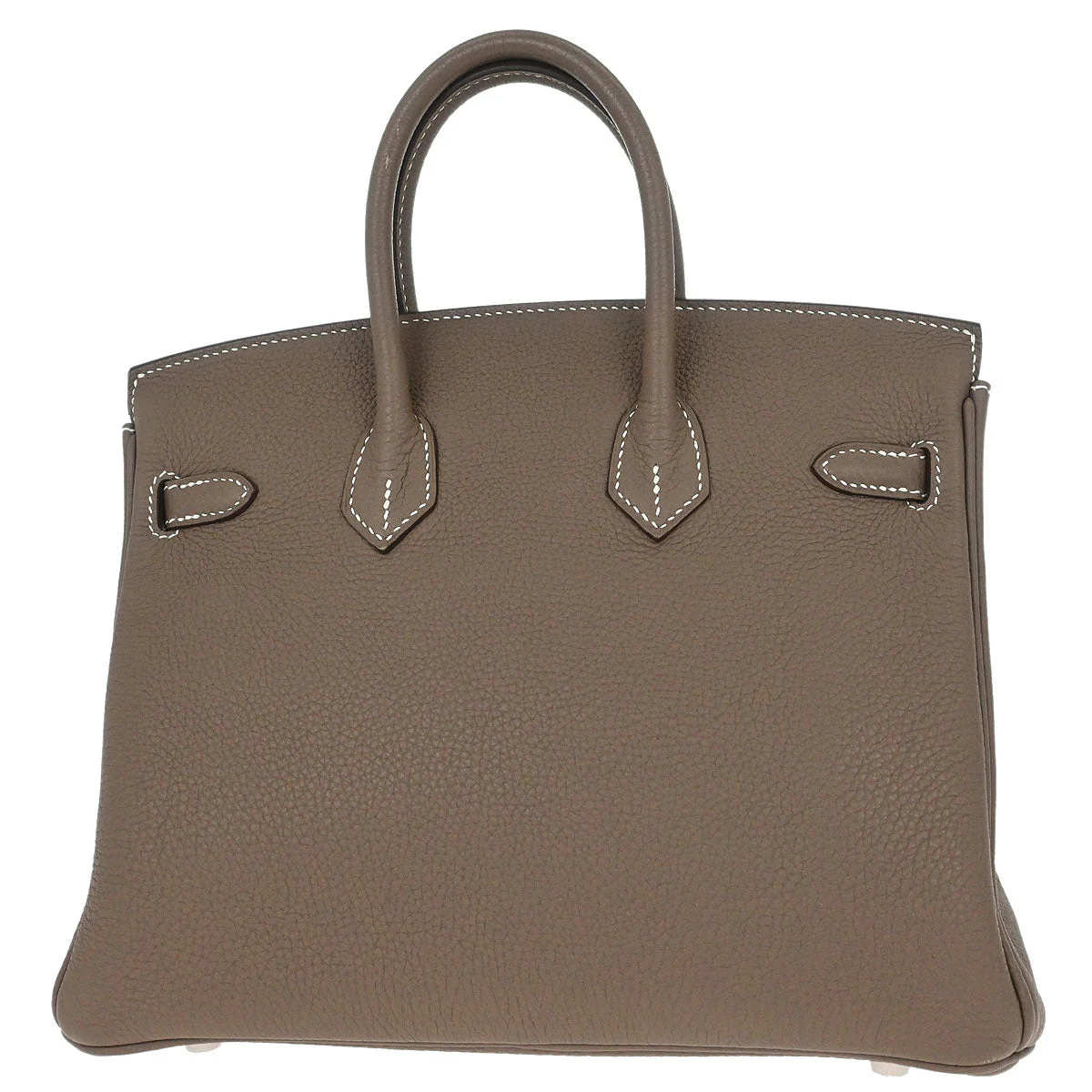 Hermes Etoupe Togo Birkin 25 Handbag - Image 2