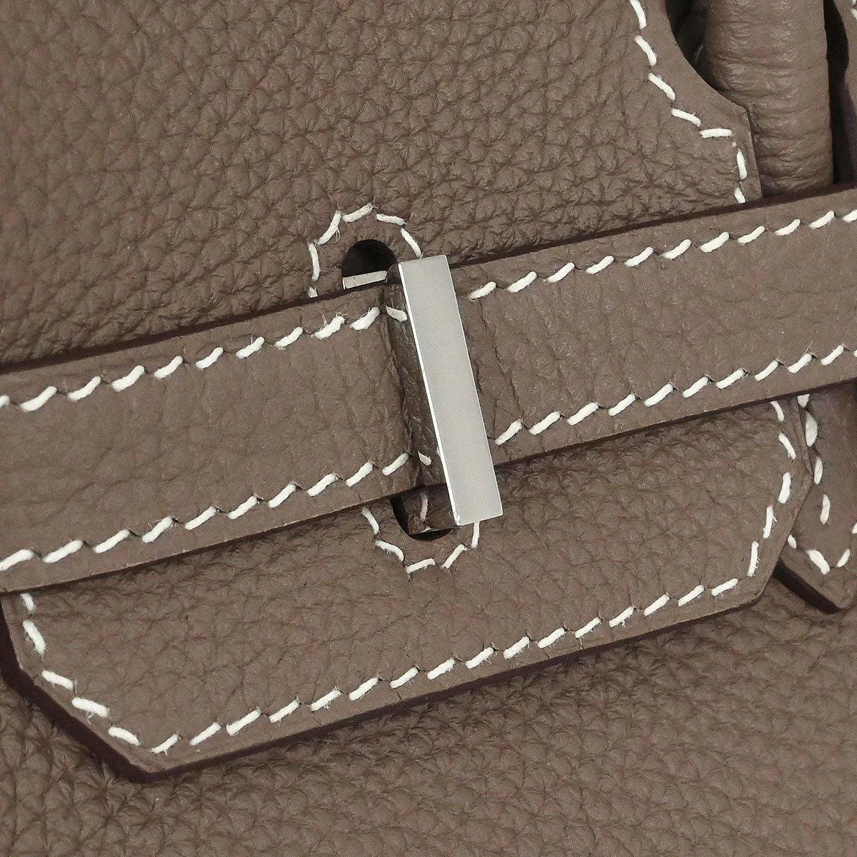 Hermes Etoupe Togo Birkin 25 Handbag - Image 7