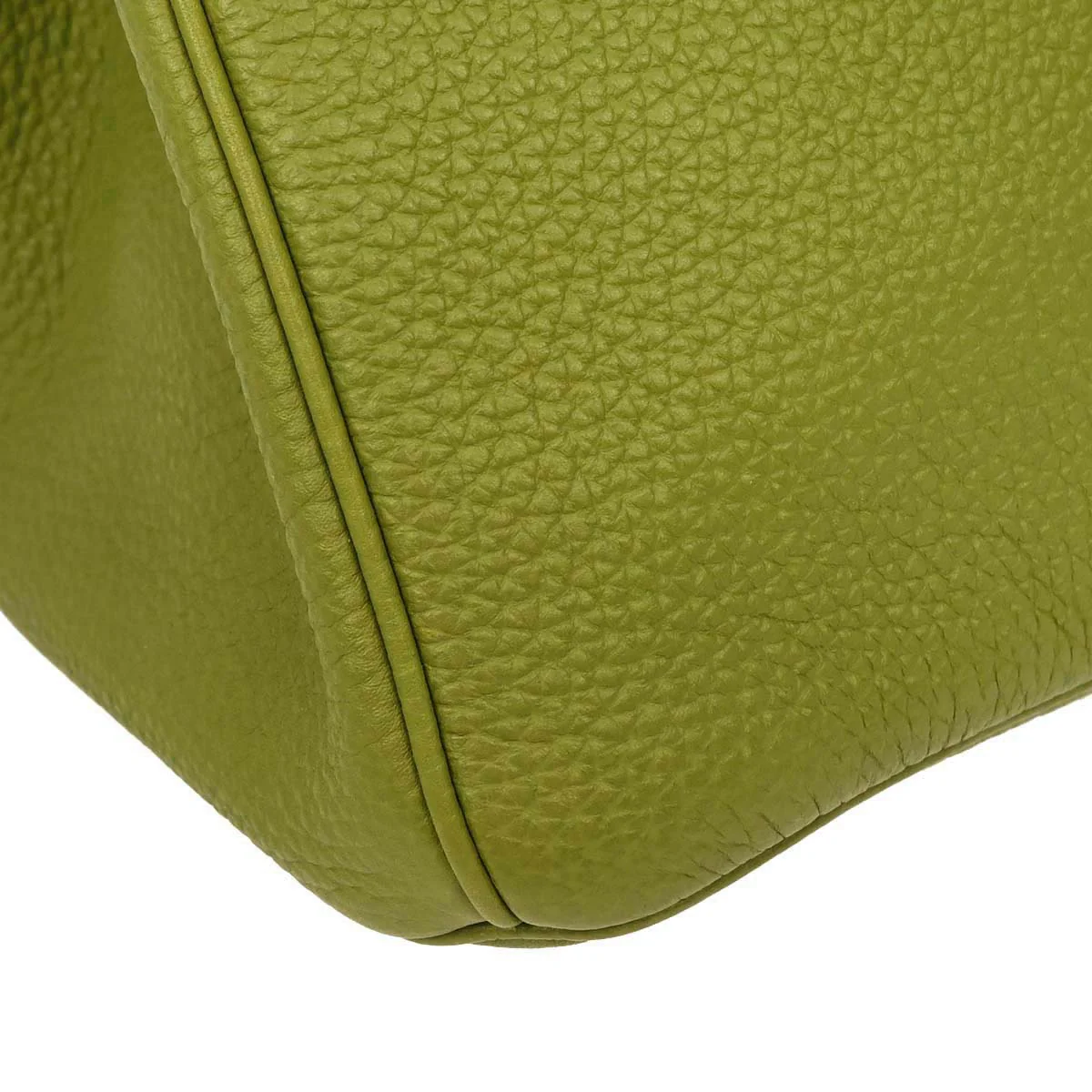 Hermes Anis Green Togo Birkin 25 Handbag - Image 5