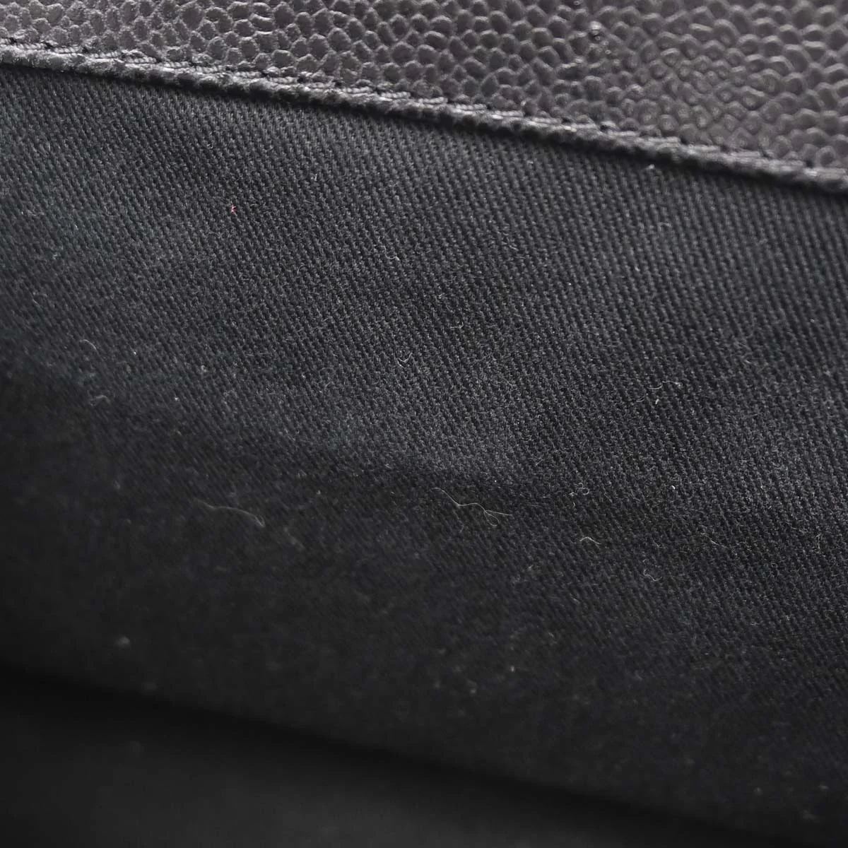 Chanel Black Caviar Skin Chain Tote Bag - Image 19