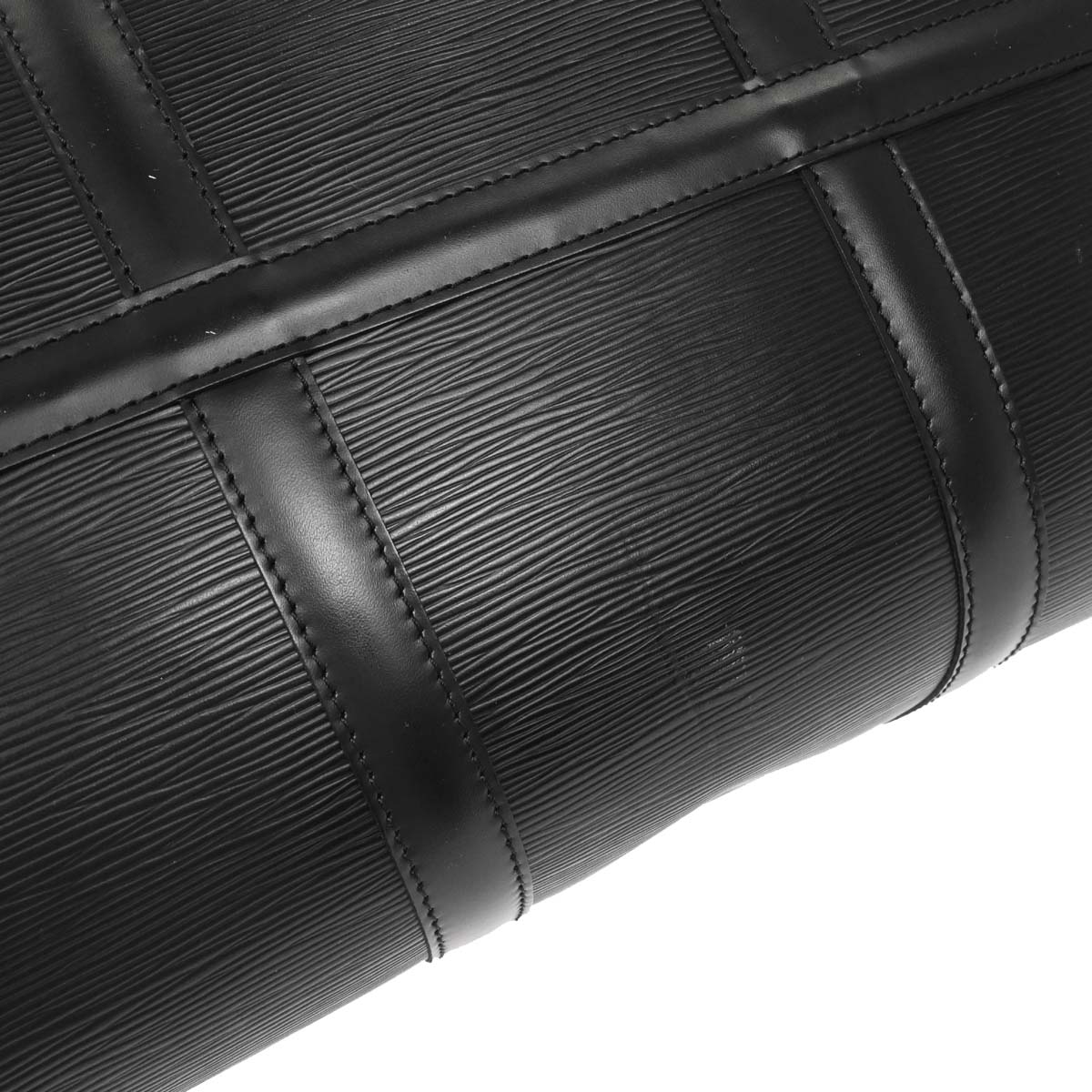 Louis Vuitton 1997 Black Epi Keepall 50 Travel Handbag M42962 - Image 10