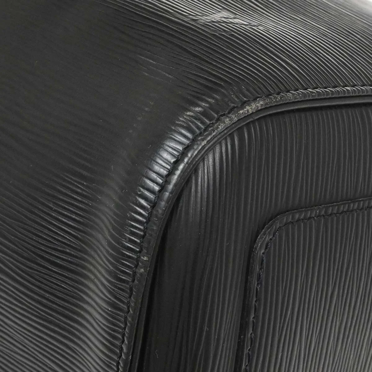 Louis Vuitton 1997 Black Epi Keepall 50 Travel Handbag M42962 - Image 12