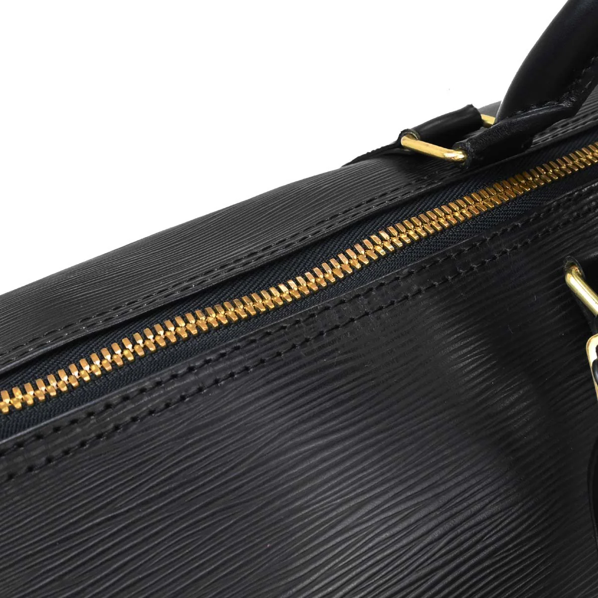 Louis Vuitton 1997 Black Epi Keepall 50 Travel Handbag M42962 - Image 14