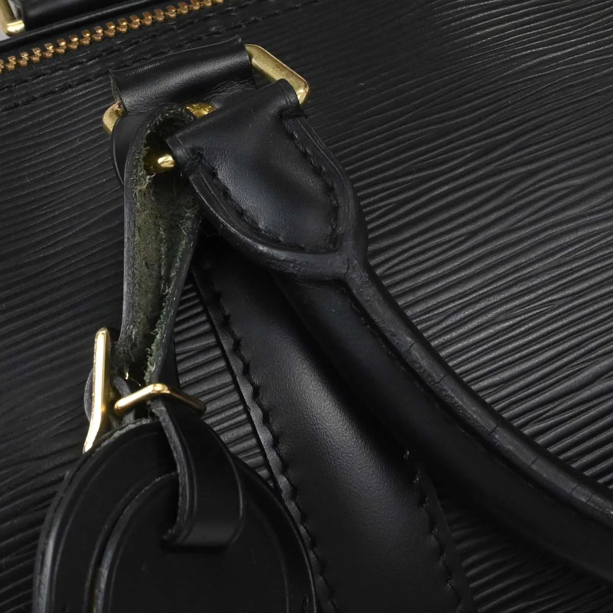 Louis Vuitton 1997 Black Epi Keepall 50 Travel Handbag M42962 - Image 16
