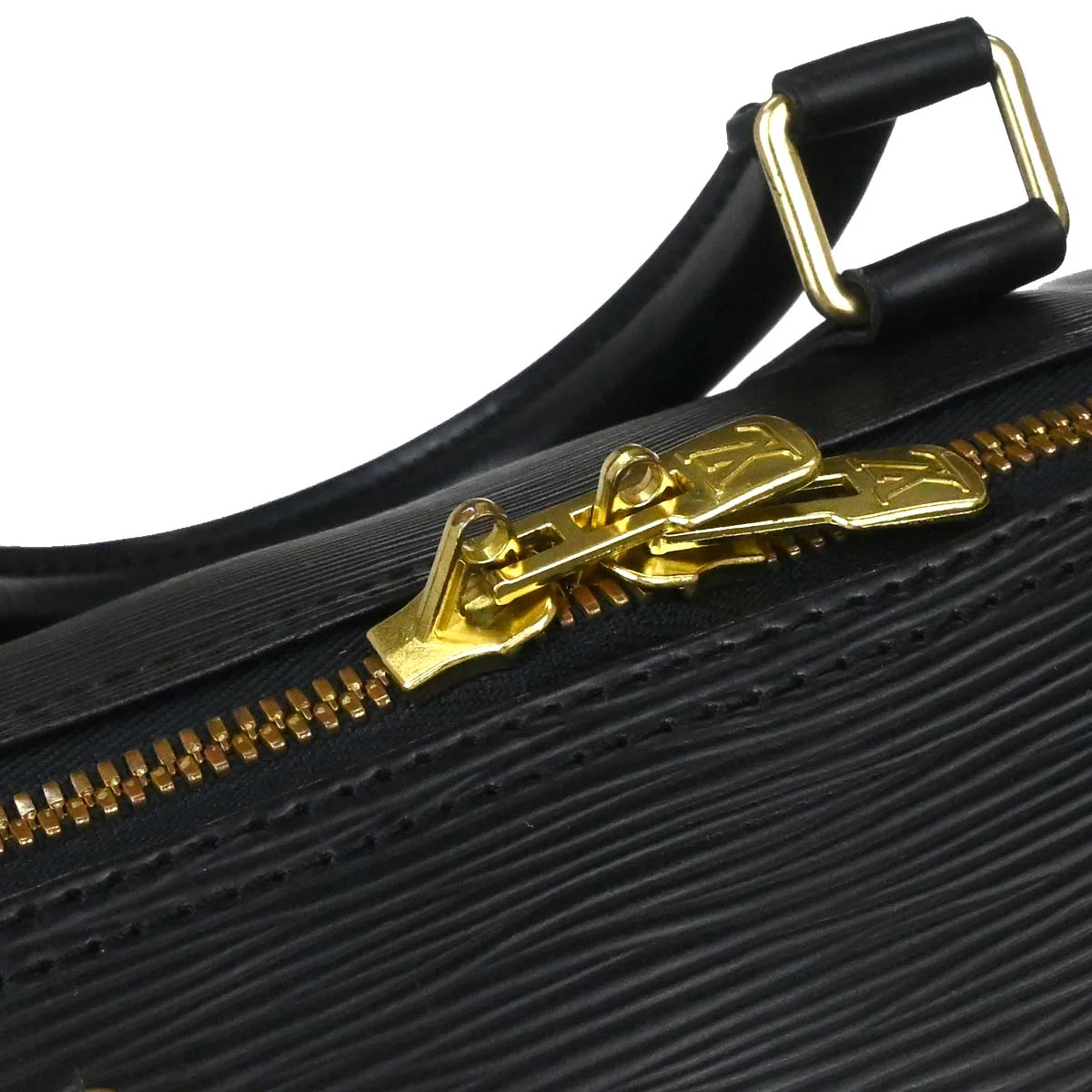 Louis Vuitton 1997 Black Epi Keepall 50 Travel Handbag M42962 - Image 17