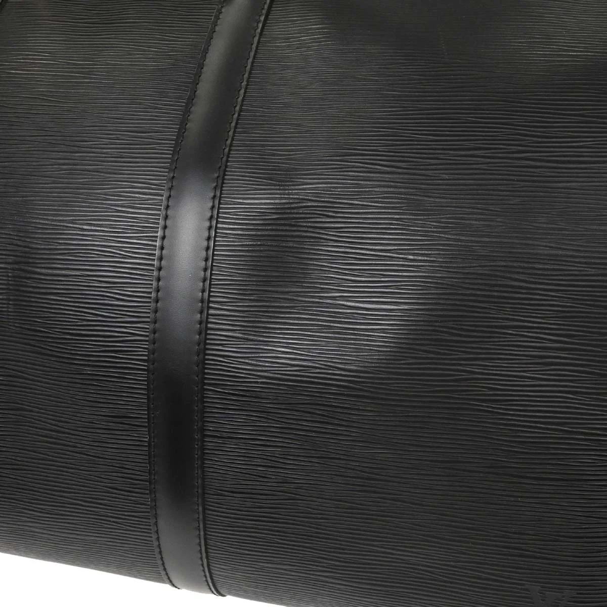 Louis Vuitton 1997 Black Epi Keepall 50 Travel Handbag M42962 - Image 3