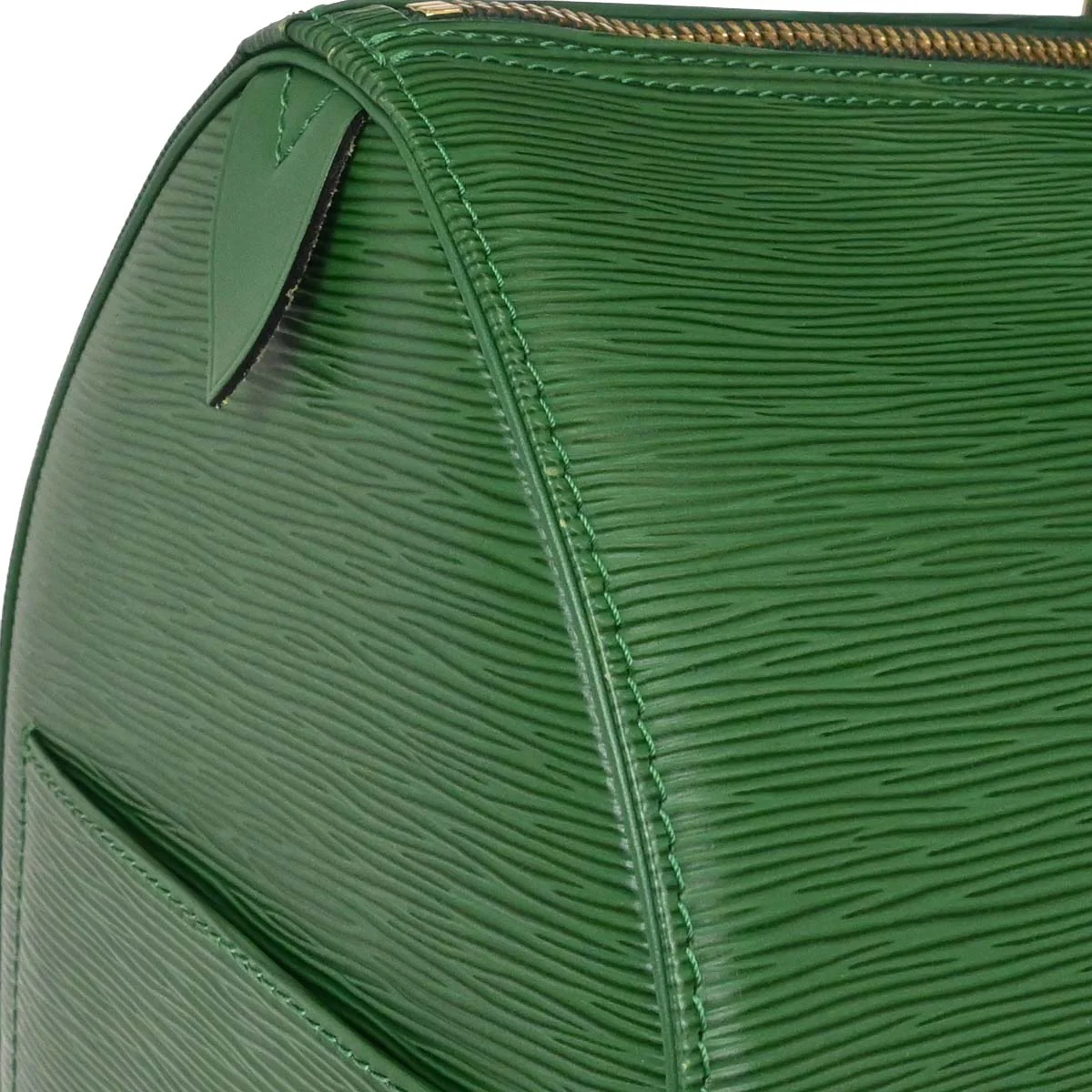 Louis Vuitton Green Epi Keepall 45 Travel Handbag M42974 - Image 3