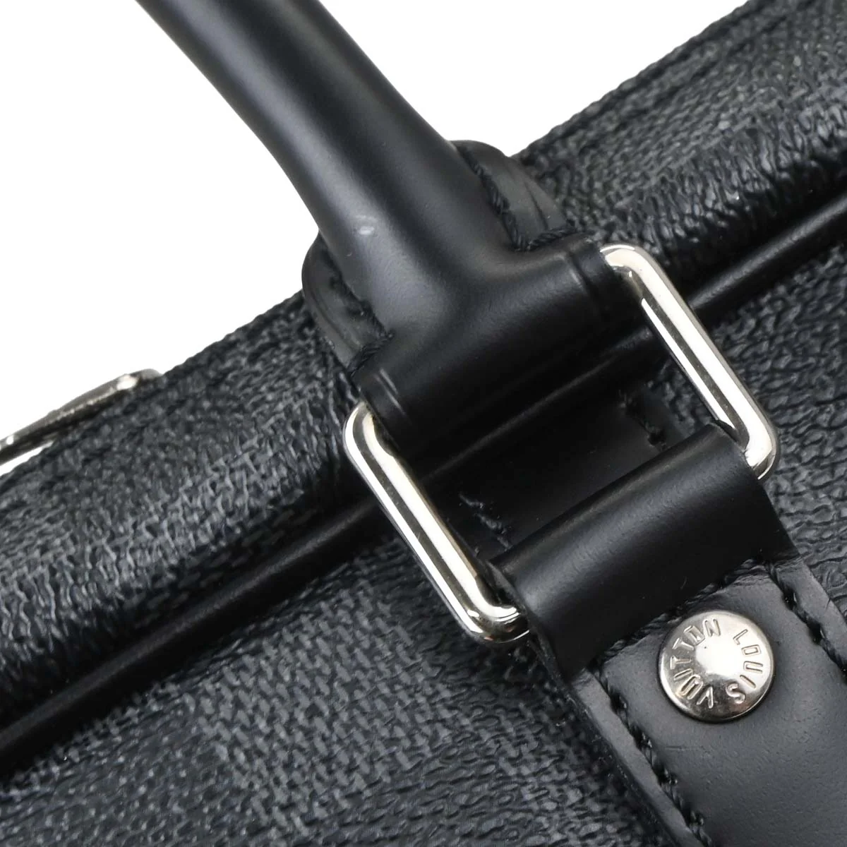 Louis Vuitton 2009 Damier Porte Documents Voyage Handbag N41125 - Image 10