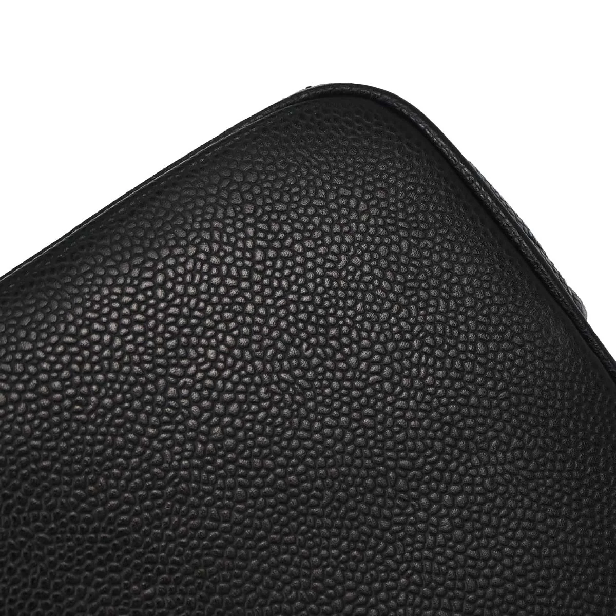 Chanel Black Caviar Skin Medallion Tote Handbag - Image 4