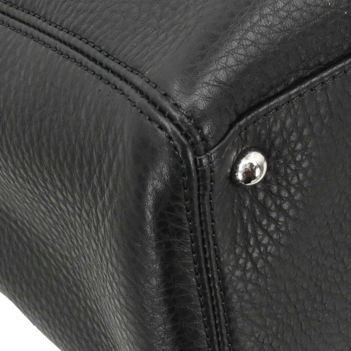 Chanel 2015-2016 Black Deerskin Cerf Executive 2way Shoulder Tote Bag - Image 8
