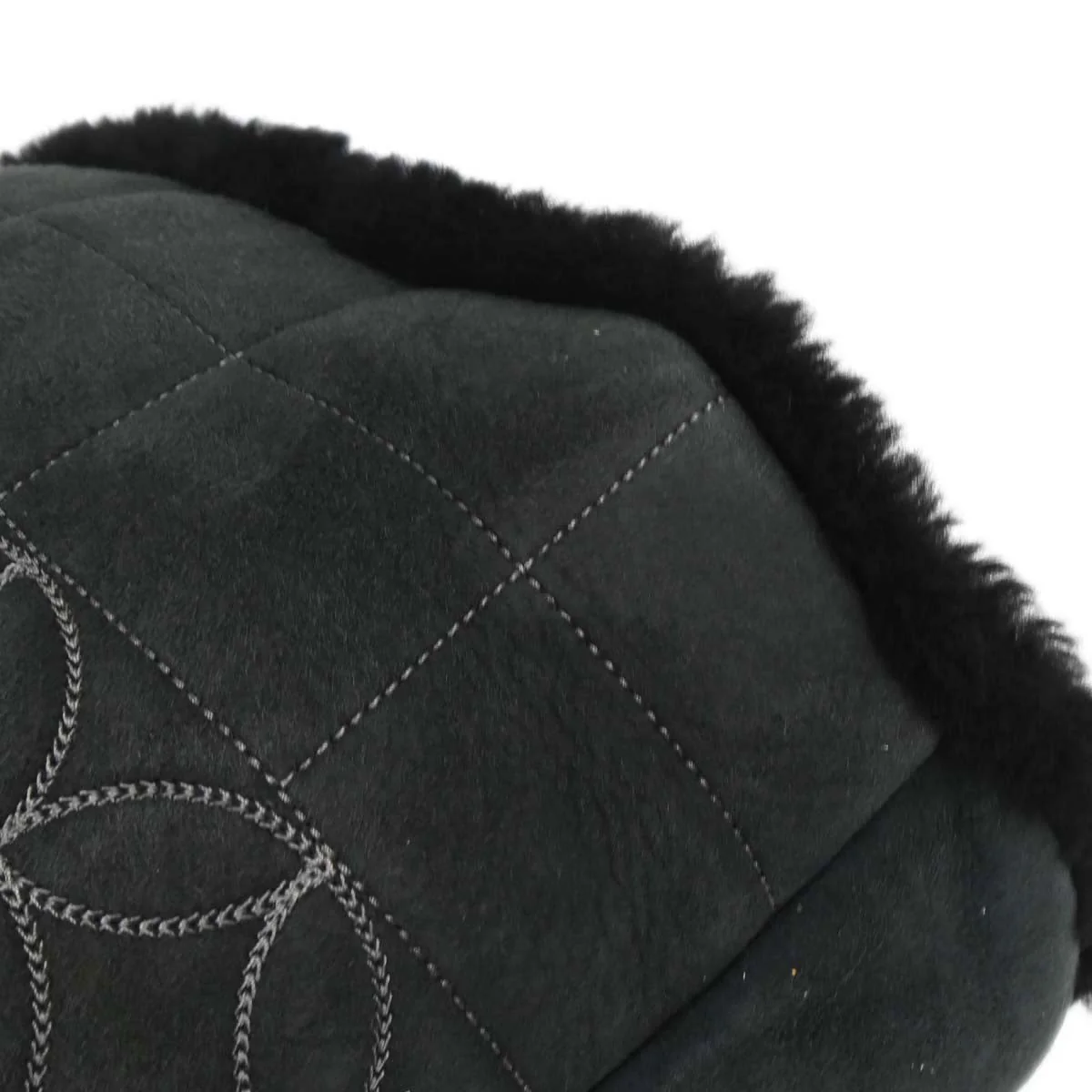 Chanel Black Mouton Choco Bar Tote Handbag - Image 11
