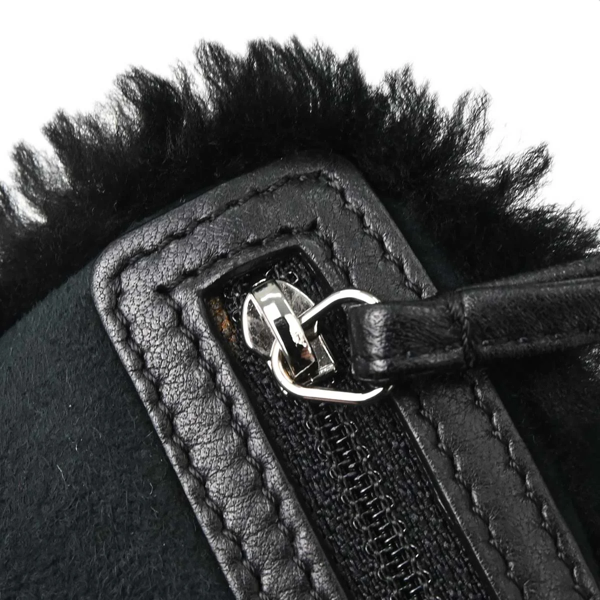 Chanel Black Mouton Choco Bar Tote Handbag - Image 20