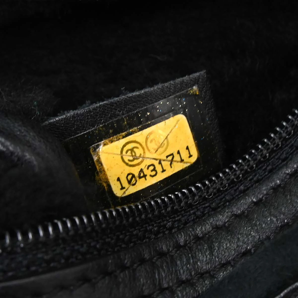 Chanel Black Mouton Choco Bar Tote Handbag - Image 21