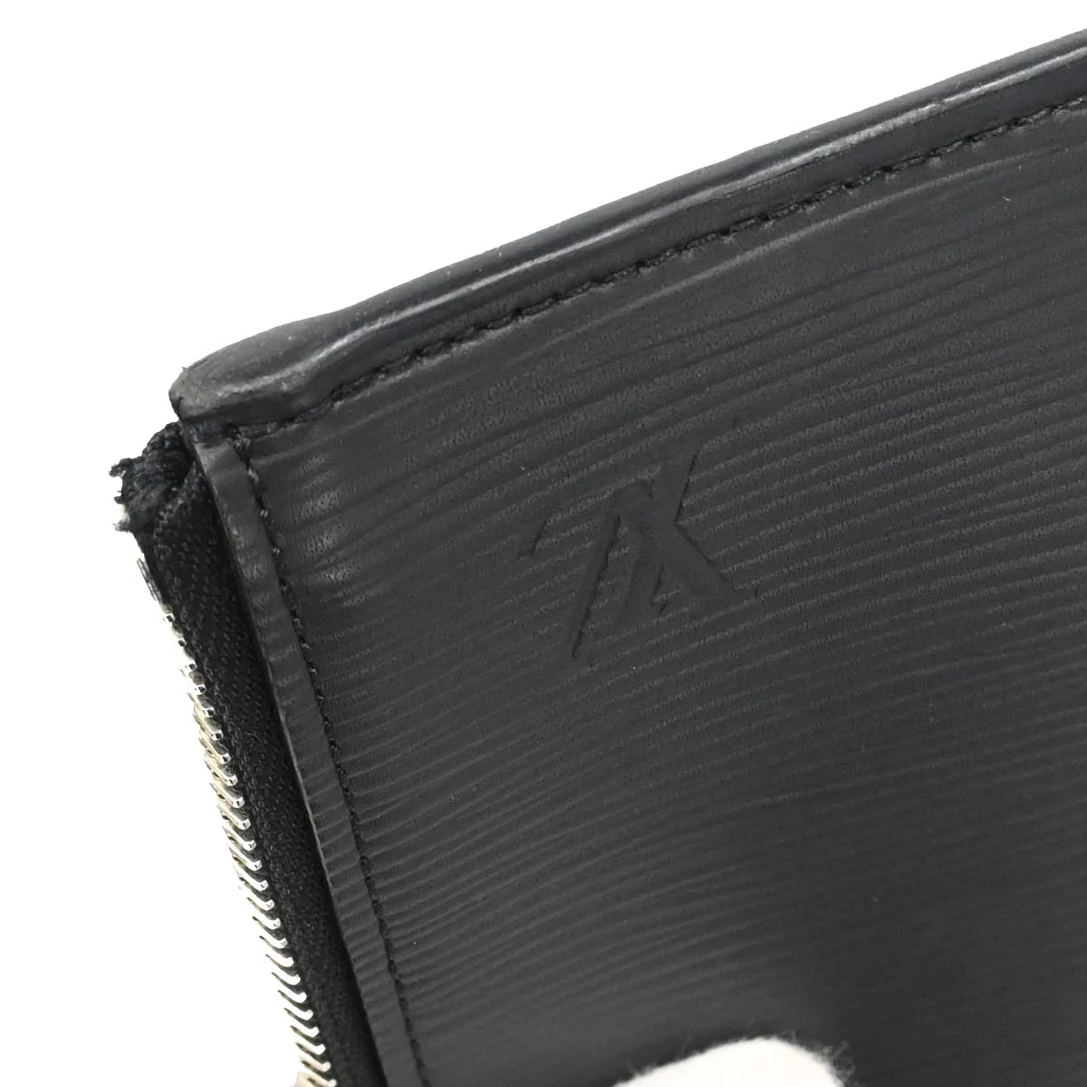 Louis Vuitton Black Epi Pochette Jour GM Clutch Bag M58831 - Image 8
