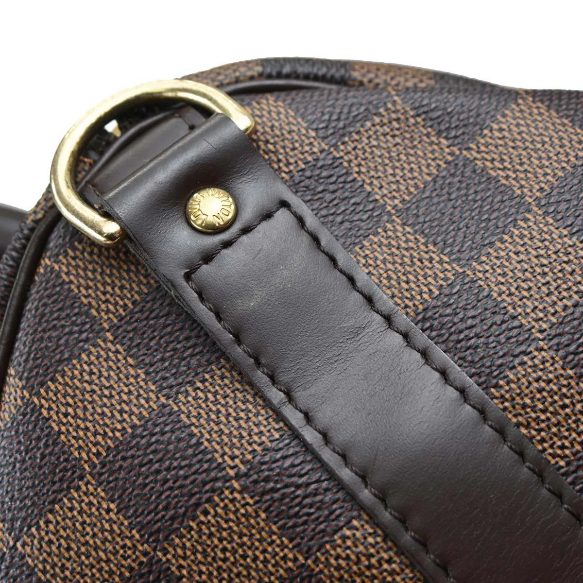 Louis Vuitton 2006 Damier Keepall Bandouliere 55 Duffle Bag N41414 - Image 11