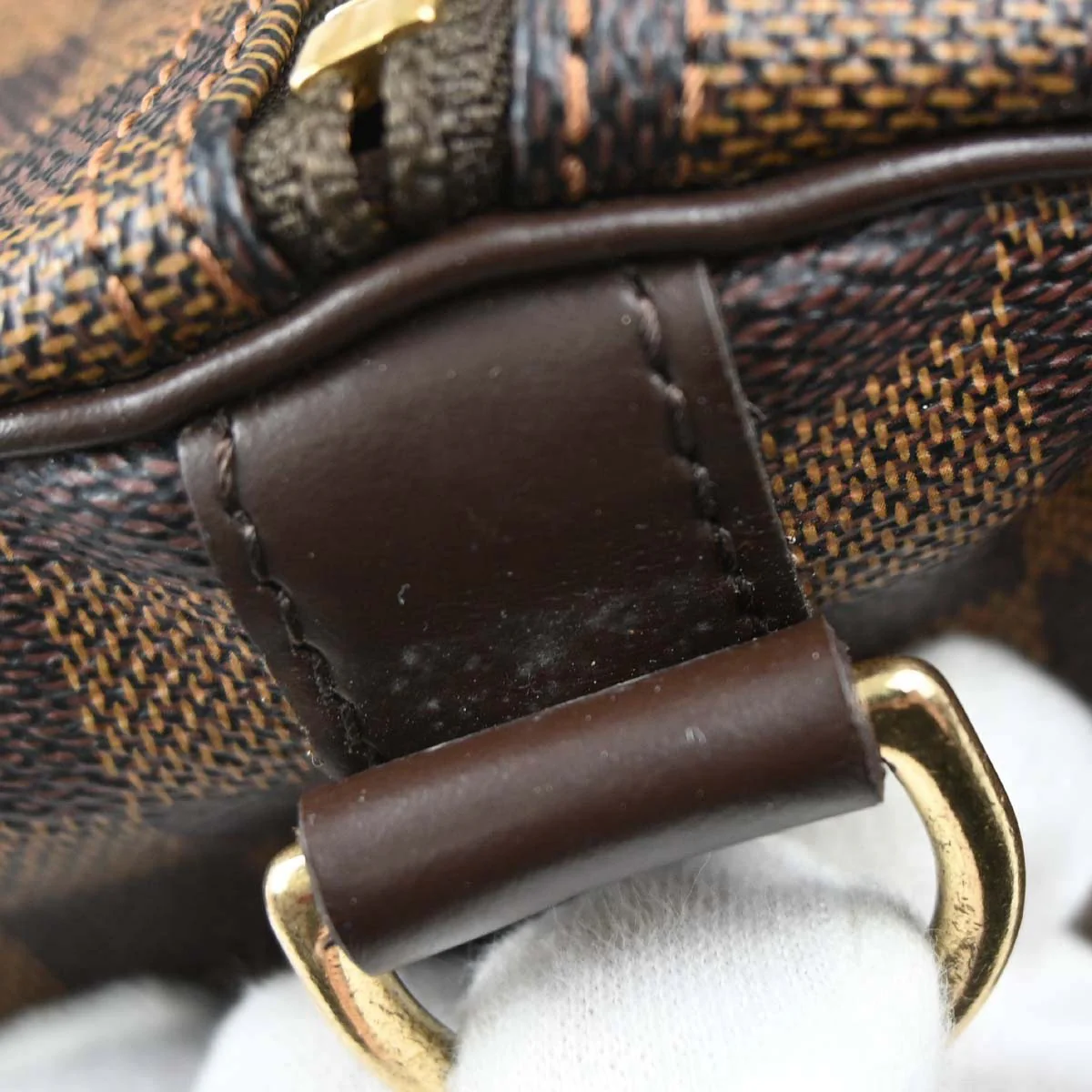 Louis Vuitton 2006 Damier Keepall Bandouliere 55 Duffle Bag N41414 - Image 12