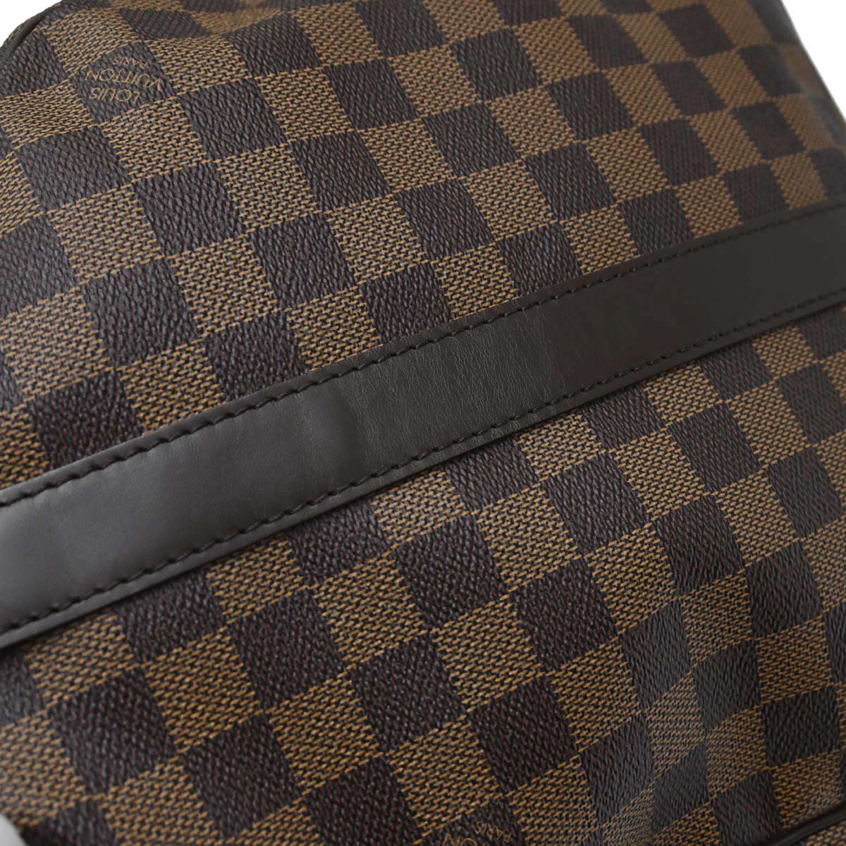 Louis Vuitton 2006 Damier Keepall Bandouliere 55 Duffle Bag N41414 - Image 14