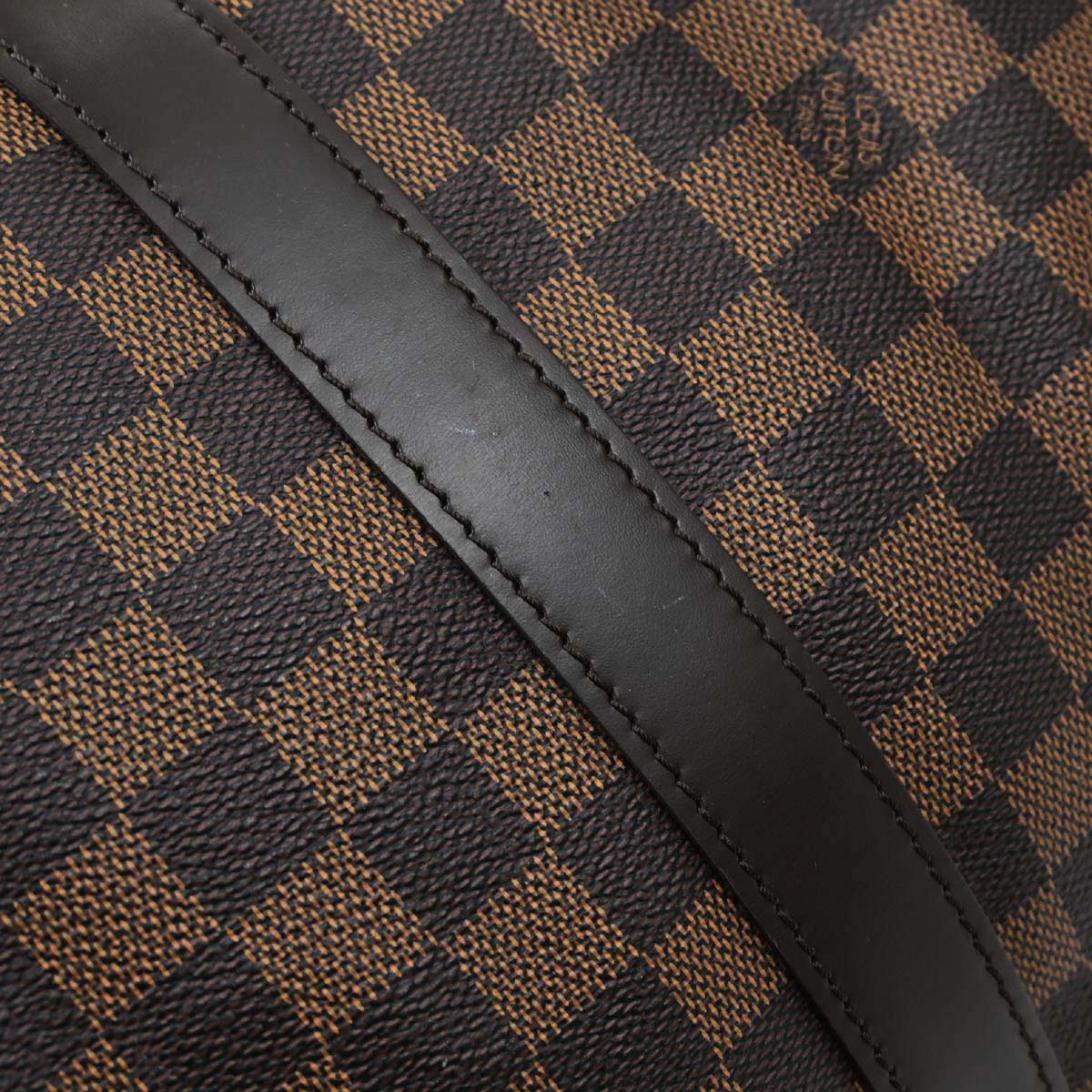 Louis Vuitton 2006 Damier Keepall Bandouliere 55 Duffle Bag N41414 - Image 7