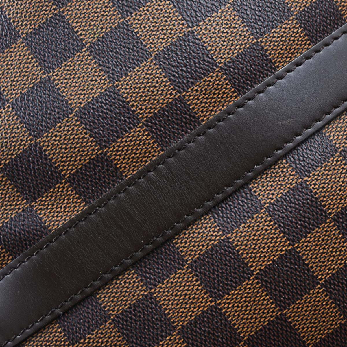 Louis Vuitton 2006 Damier Keepall Bandouliere 55 Duffle Bag N41414 - Image 9