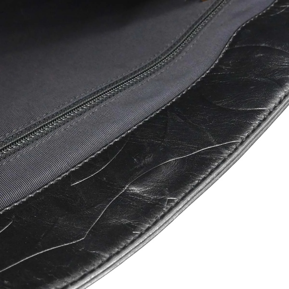 Chanel 2000-2002 Black Lambskin Tote Handbag - Image 15