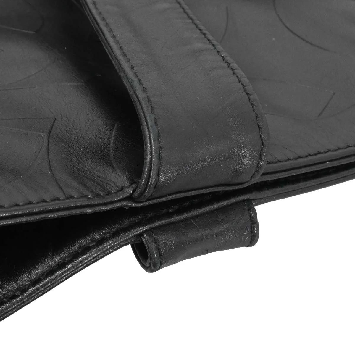 Chanel 2000-2002 Black Lambskin Tote Handbag - Image 3