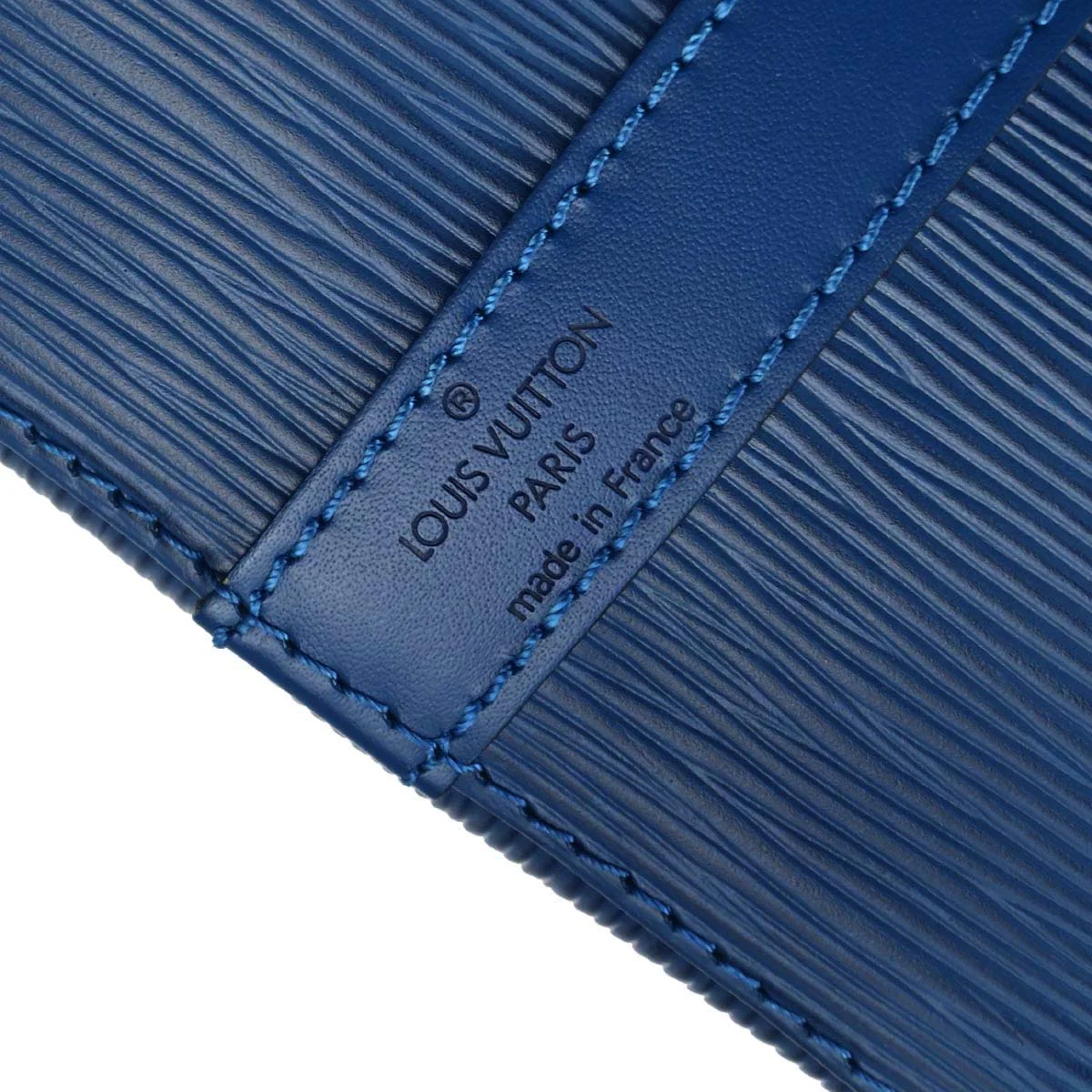 Louis Vuitton 1999 Blue Epi Petite Noe Shoulder Bag M44105 - Image 8