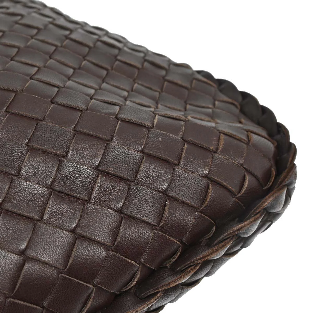 Bottega Veneta Brown Lambskin Intrecciato Hobo Handbag - Image 15