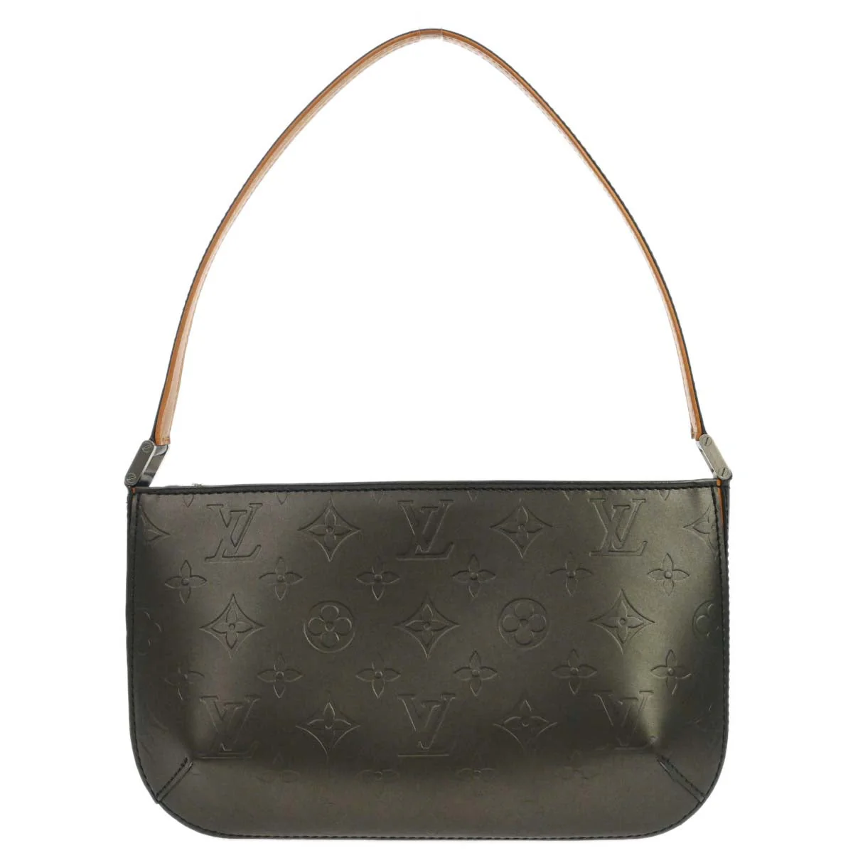Louis Vuitton Black Monogram Mat Fowler Handbag M55142