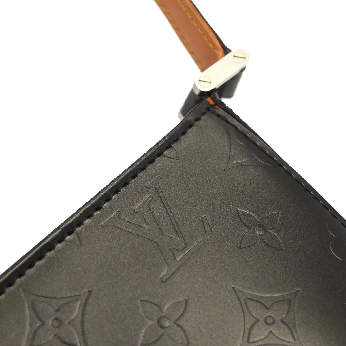 Louis Vuitton Black Monogram Mat Fowler Handbag M55142 - Image 11