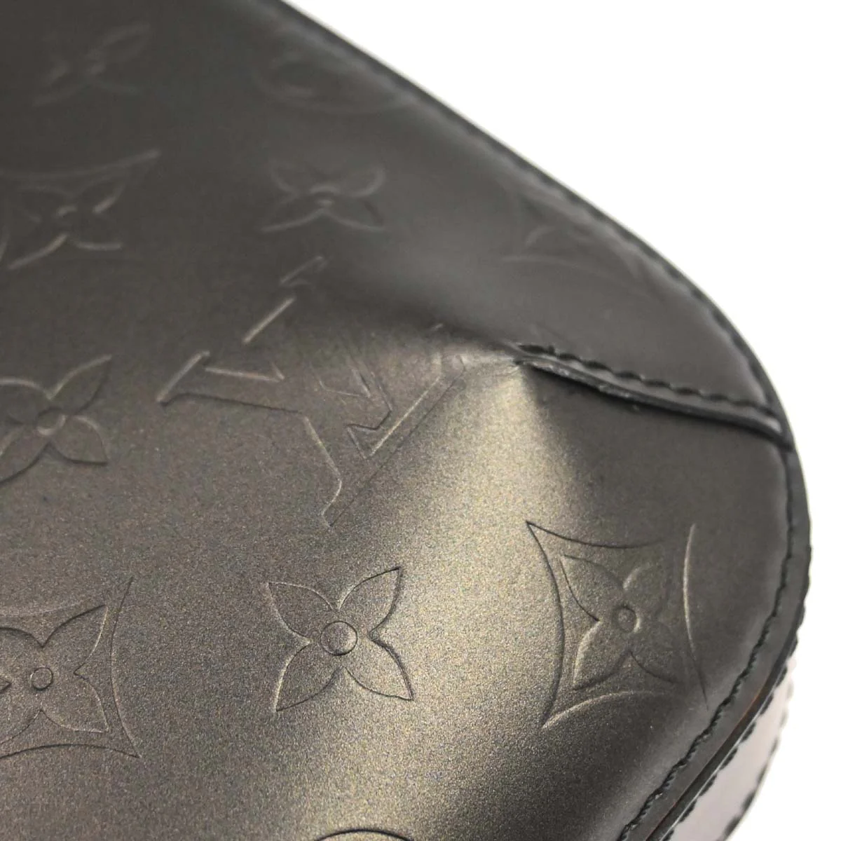 Louis Vuitton Black Monogram Mat Fowler Handbag M55142 - Image 7
