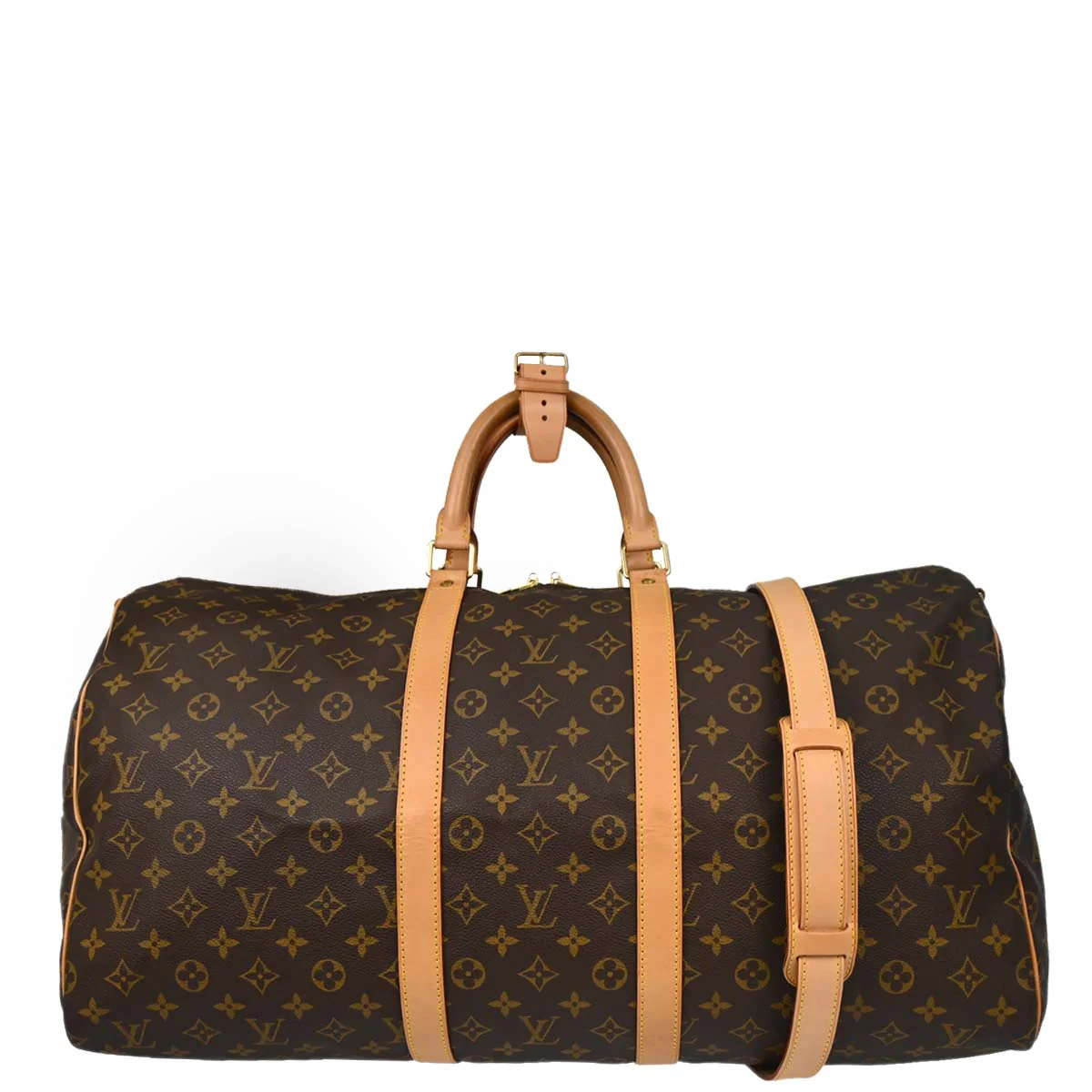 Louis Vuitton 2000 Monogram Keepall Bandouliere 55 Duffle Bag M41414