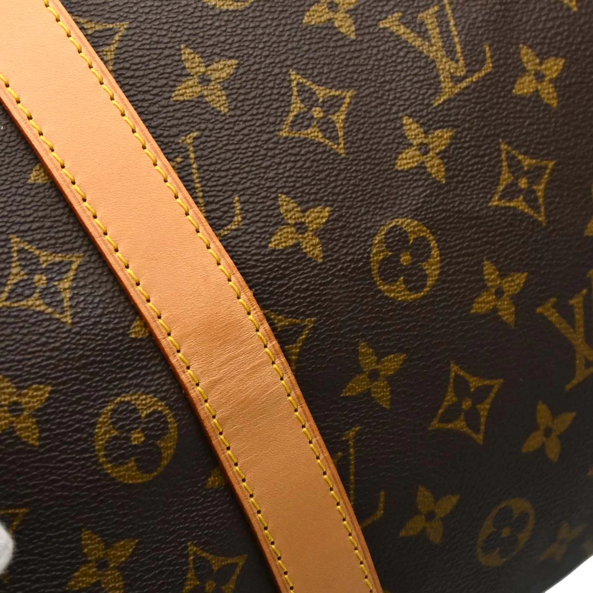 Louis Vuitton 2000 Monogram Keepall Bandouliere 55 Duffle Bag M41414 - Image 13