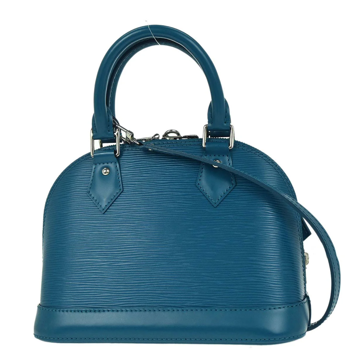 Louis Vuitton 2013 Blue Epi Alma BB 2way Shoulder Handbag M40853 - Image 2