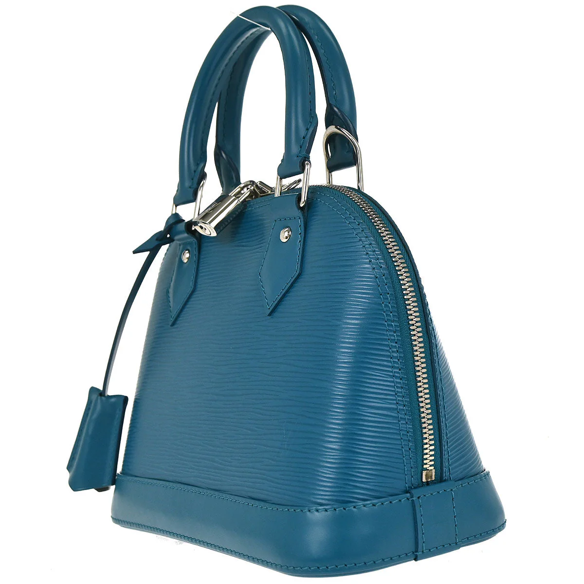Louis Vuitton 2013 Blue Epi Alma BB 2way Shoulder Handbag M40853 - Image 3