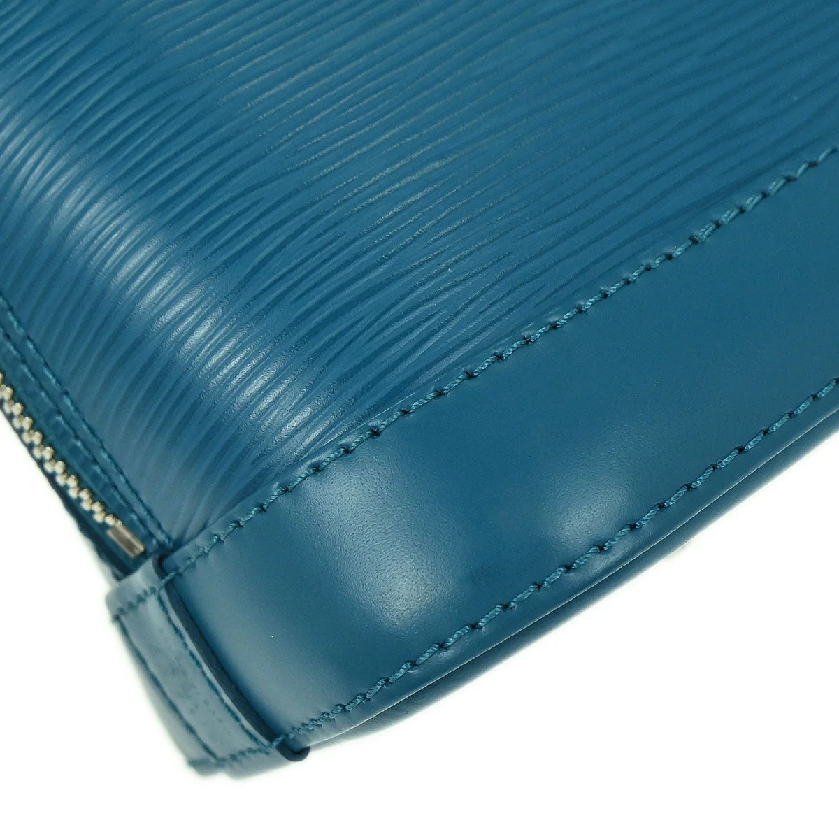 Louis Vuitton 2013 Blue Epi Alma BB 2way Shoulder Handbag M40853 - Image 5