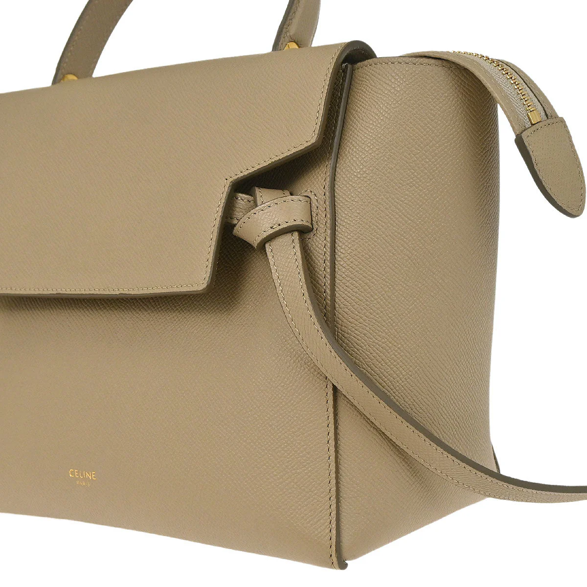 Celine Beige Belt Bag Micro 2way Shoulder Handbag - Image 3