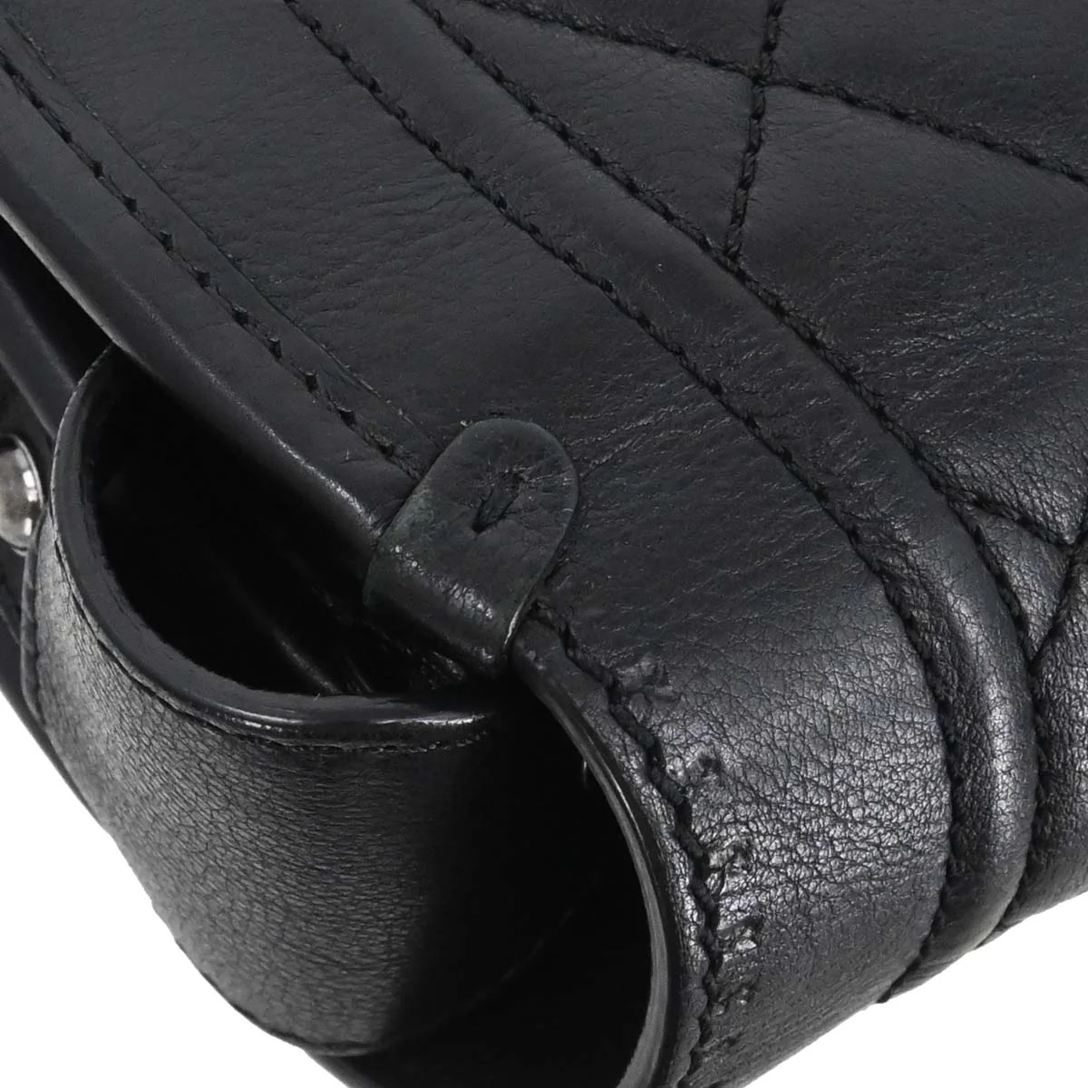 Chanel 2014 Brown Calfskin Pony Hair Paris-Dallas Saddle Shoulder Bag - Image 10